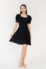 Load image into Gallery viewer, Rina Self Tie Back Ribbon Midi Dress
