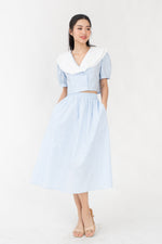 Load image into Gallery viewer, Renee Elastic Waist Midi Skirt
