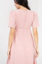 Load image into Gallery viewer, Selene Square Neck Midi Dress
