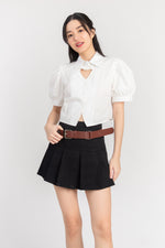 Load image into Gallery viewer, Aurelae Mini Skirt w/ Belt
