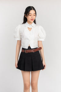 Aurelae Mini Skirt w/ Belt