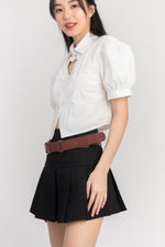 Load image into Gallery viewer, Aurelae Mini Skirt w/ Belt
