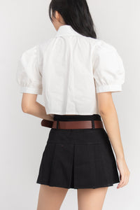 Aurelae Mini Skirt w/ Belt