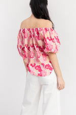 Load image into Gallery viewer, Theresia Floral Off Shoulder Top
