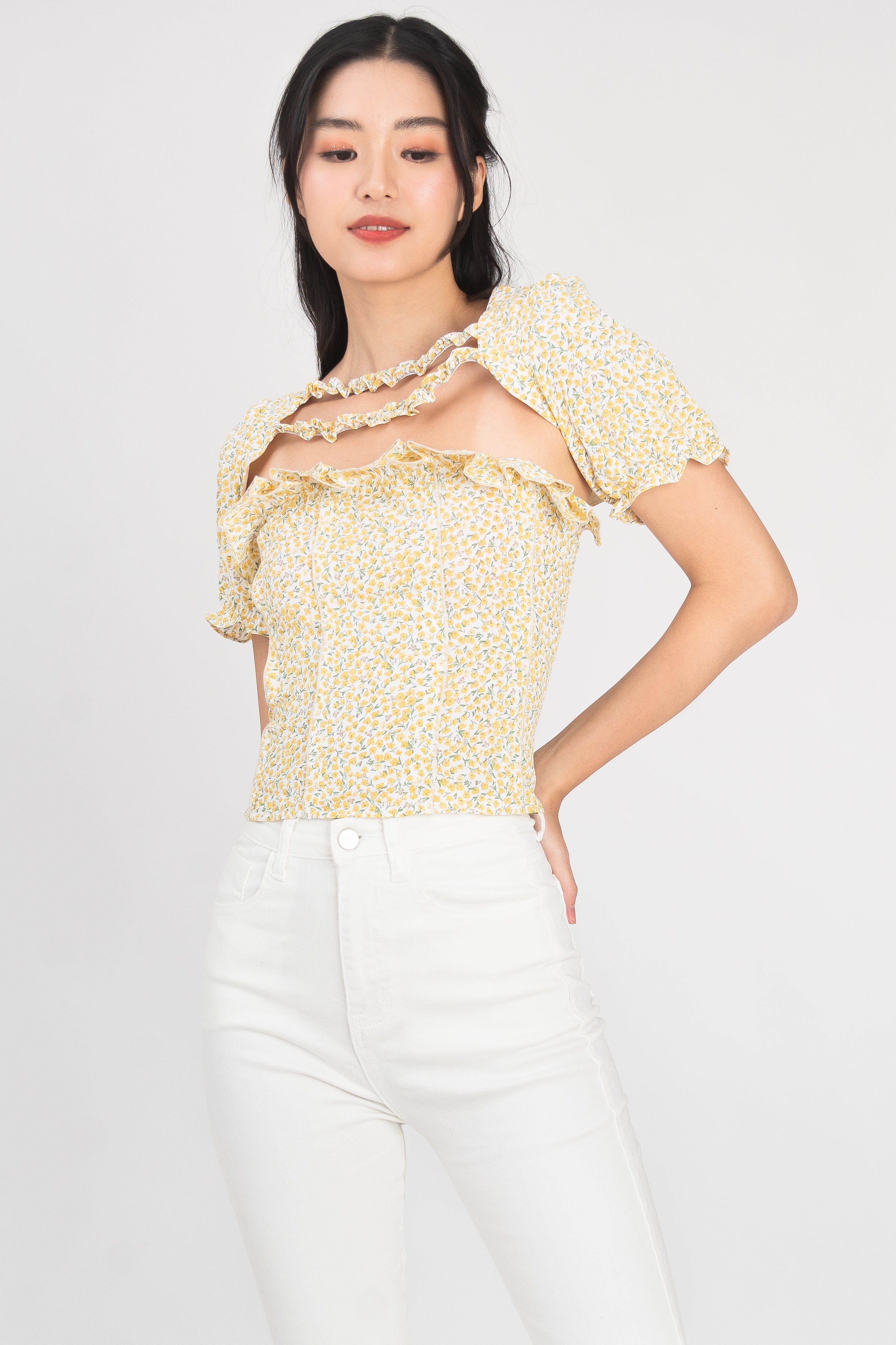 Maevyn 2in1 Floral Top