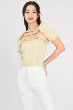 Load image into Gallery viewer, Maevyn 2in1 Floral Top
