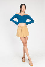 Load image into Gallery viewer, Sheryll Pleated Mini Skirt
