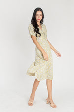 Load image into Gallery viewer, Coreela Floral All Over Midi Dress
