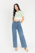 Load image into Gallery viewer, Rosanne Blue Denim Jeans
