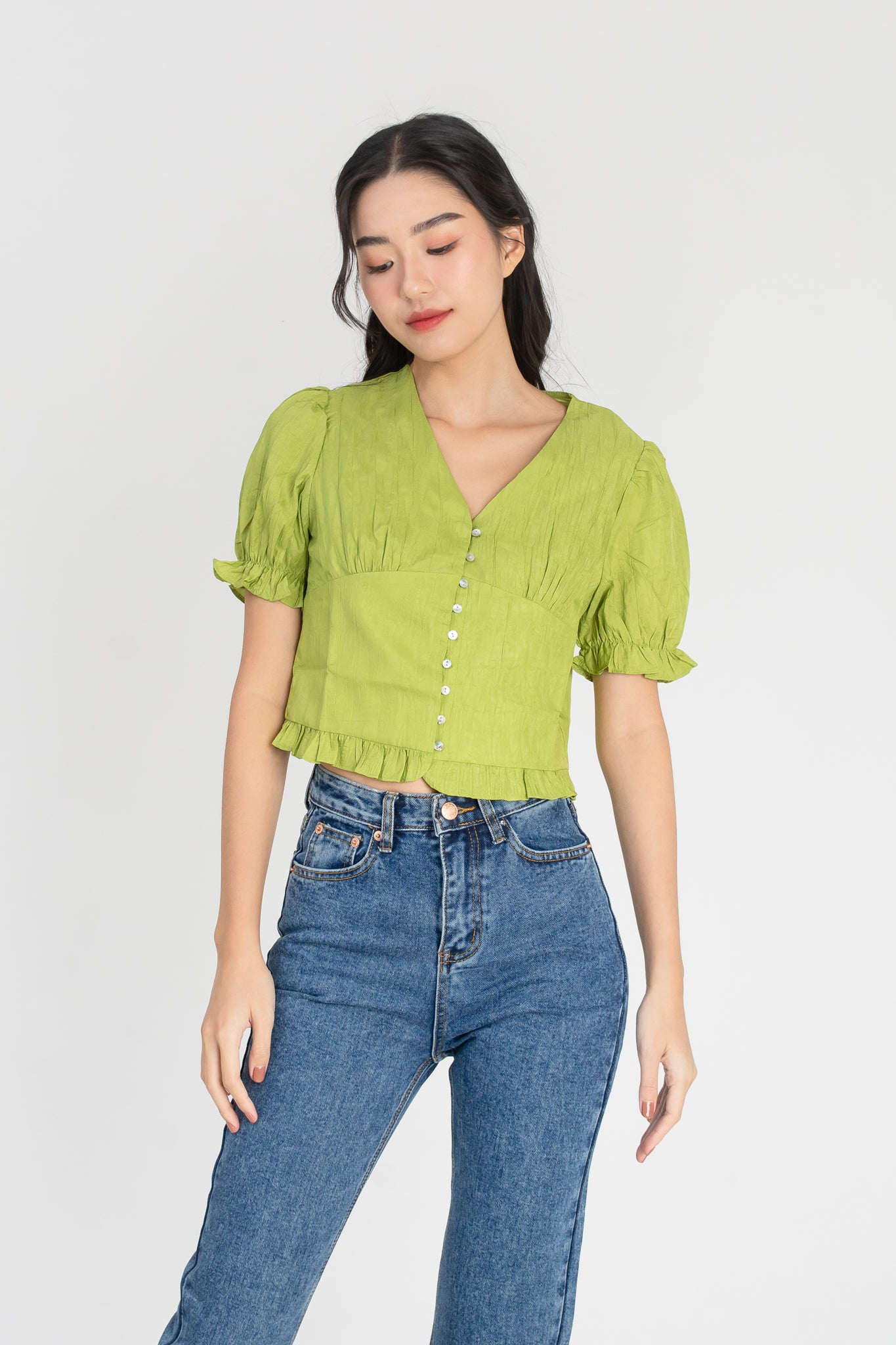 Raeyn Button Down Top