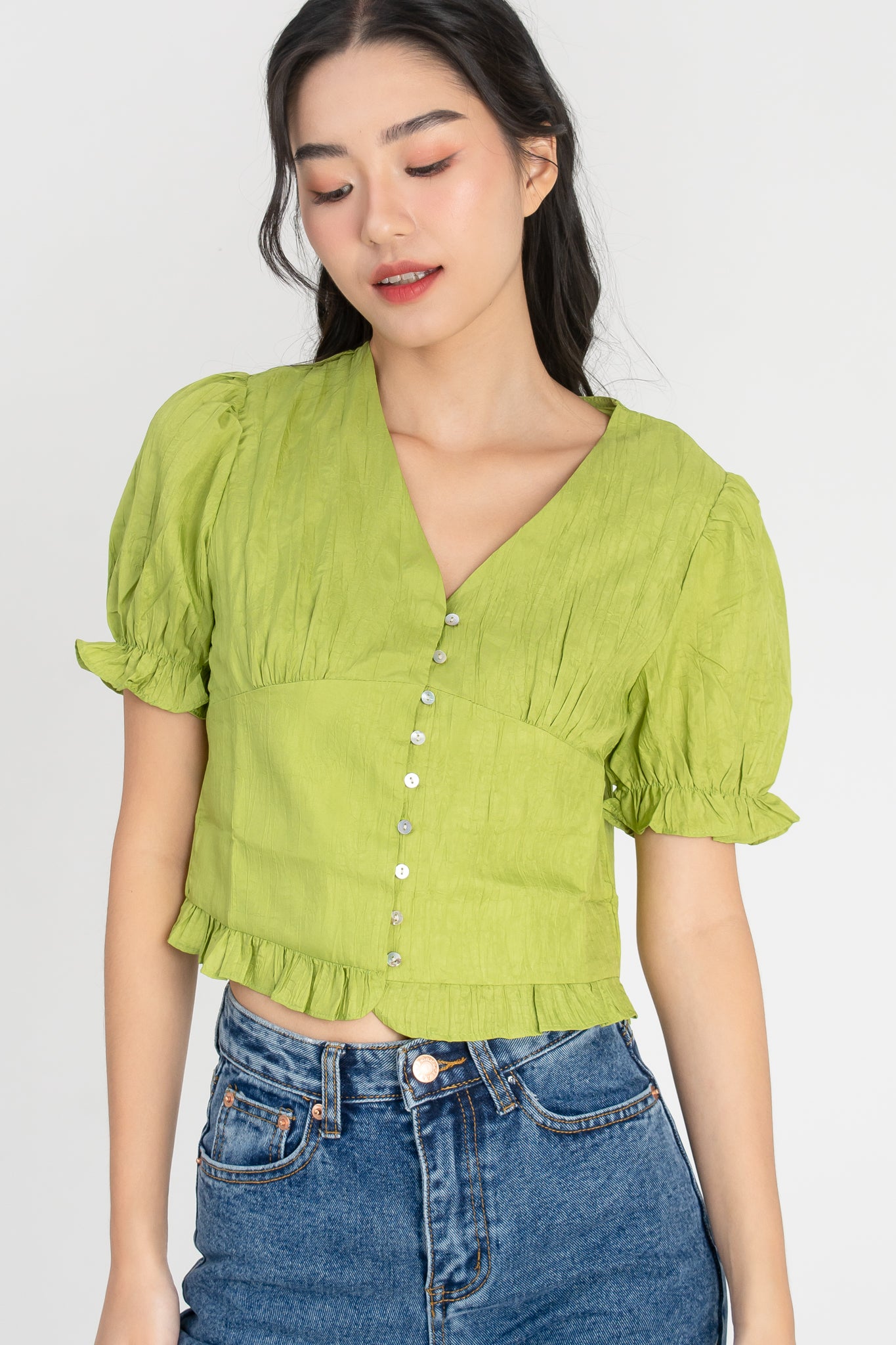 Raeyn Button Down Top