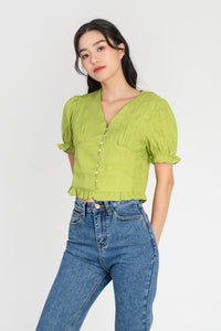 Raeyn Button Down Top