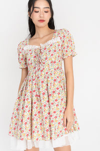 Phoebe Floral All Over Mini Dress