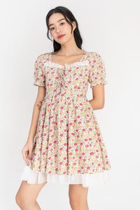 Phoebe Floral All Over Mini Dress