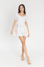 Load image into Gallery viewer, Shine Floral Mini Dress
