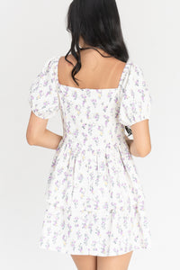 Shine Floral Mini Dress