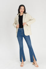 Load image into Gallery viewer, Anastasia Padded Blazer Top
