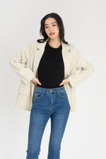 Load image into Gallery viewer, Anastasia Padded Blazer Top
