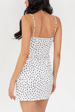 Load image into Gallery viewer, Sadie Polka Dot Mini Dress
