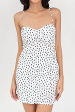 Load image into Gallery viewer, Sadie Polka Dot Mini Dress
