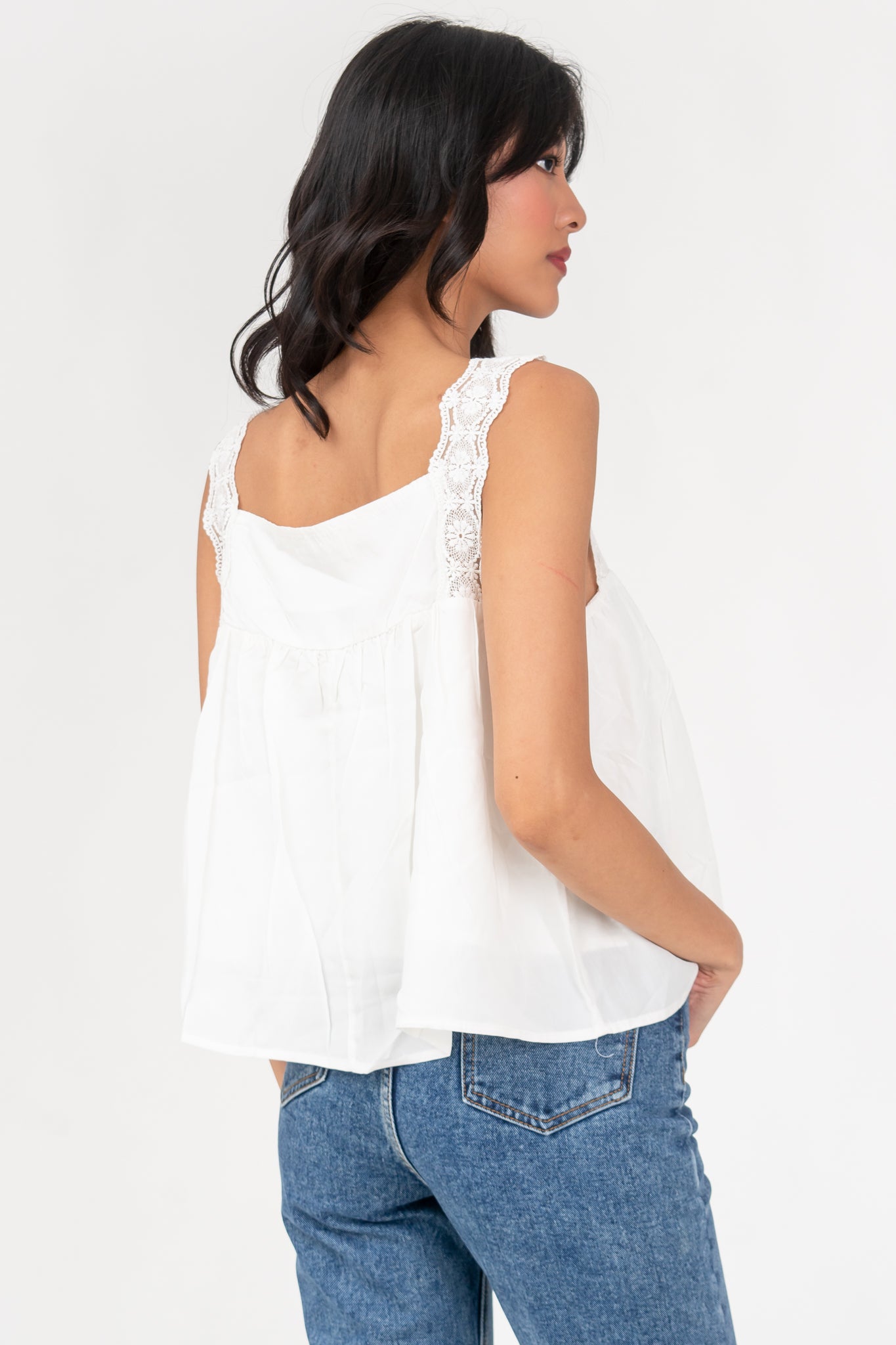 Skylar Square Neck Sleevless Top