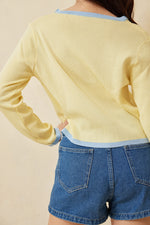 Load image into Gallery viewer, Myra Button Long Sleeve Knitted Top
