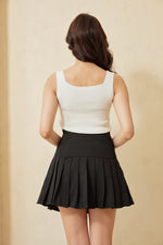 Load image into Gallery viewer, Bevelia Pleated Mini Skirt
