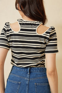 Sylvie Stripes Knitted Top